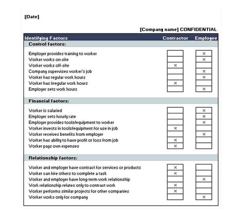 6 Excel Checklist Templates Word Excel Templates