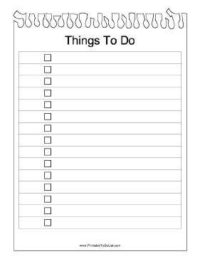 6+ To Do List Word Templates - Word Excel Templates